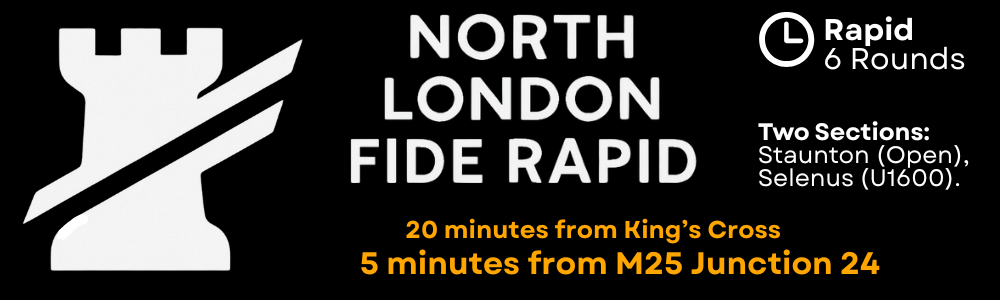 AlphaChess North London FIDE Rapid Banner